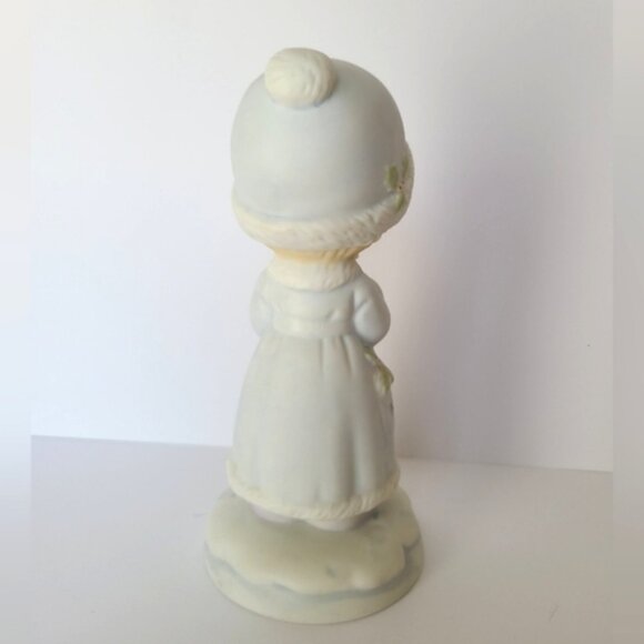 Vintage 90s Precious Moments May Your Christmas Be Merry Collectible Figurine - Picture 6 of 8
